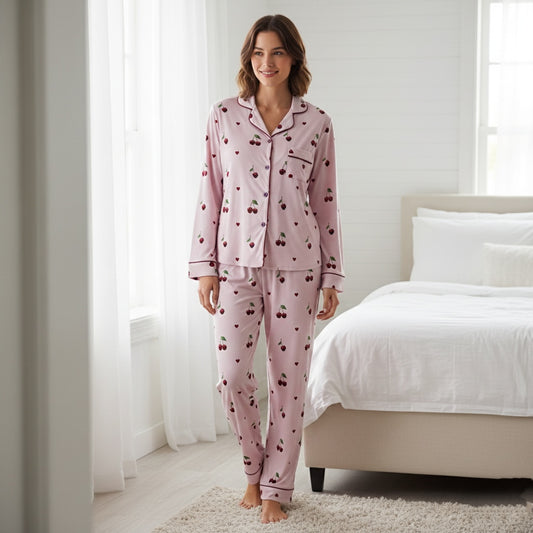 Cherry Female Adult Pyjama Set