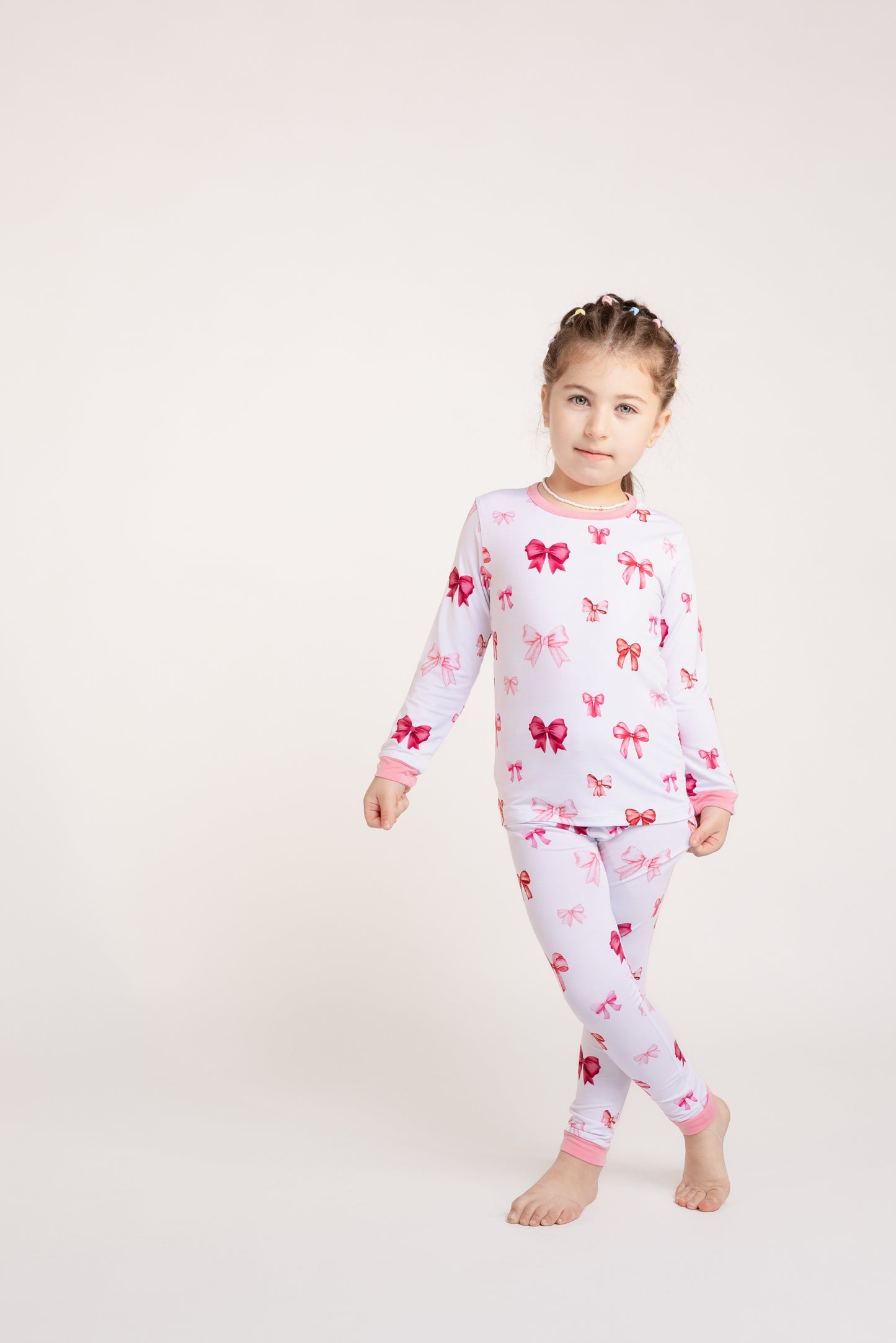 Bow pyjama set