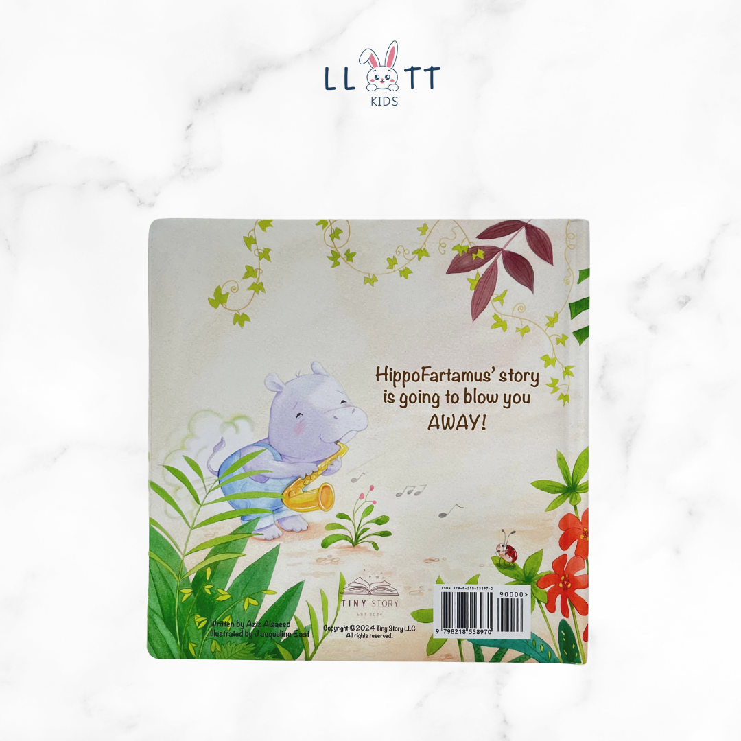 HippoFartamus - (Padded Board Book)