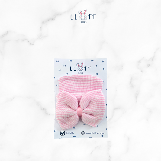 Hat with Bow ( Pink )