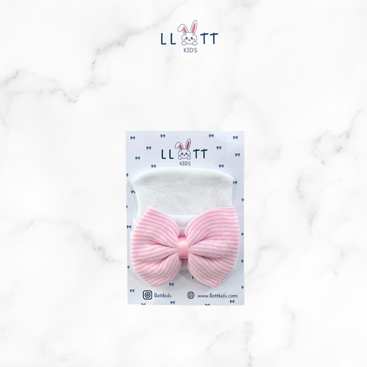 Hat with Bow ( Pink Bow )