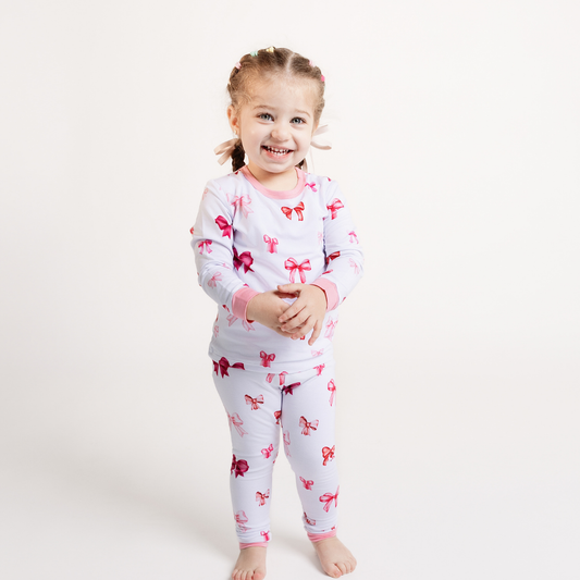 Bow pyjama set