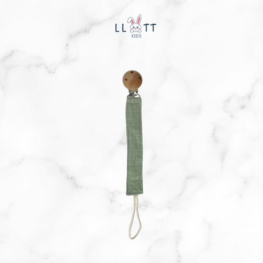 Green Pacifier Clip