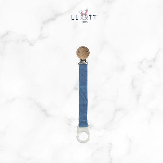 Blue Pacifier Clip